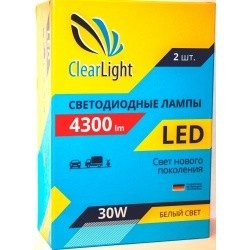 Clearlight LED H7 4300Lm 2 шт 12v